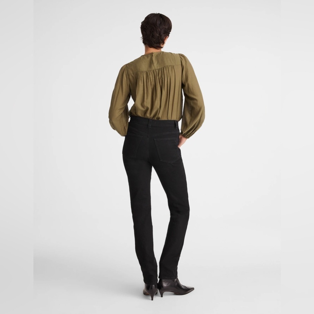 Madewell The Perfect Vintage Jean - Comfort Stretch Size 29 Black Frost - Picture 4 of 8